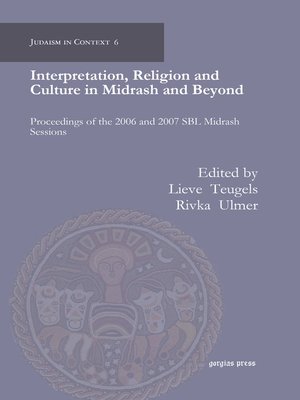 cover image of Interpretation, Religion and Culture in Midrash and Beyond